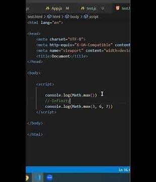 math object in javascript | max method in javascript | javascript for beginners