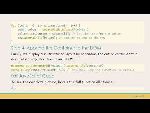 How to Insert HTML Code Without Closing Tags in JavaScript: A Friendly Guide