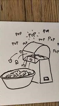 Explaining Popcorn to an Alien #shorts