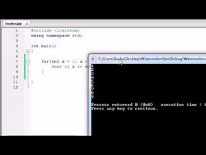 Buckys C++ Programming Tutorials - 22 - for Loops