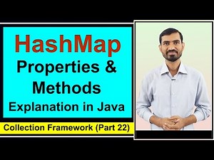 HashMap Methods in Java | HashMap Properties Practical Explanation | Map.Entry Interface