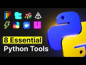 Don’t Use Python Without These 8 Tools