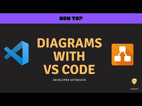 How to: Diagrams with VS Code | My favourite Extension | Draw.io