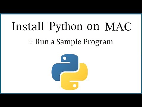How to install Python latest version on MAC OS | Run first Program | Amit Thinks Python