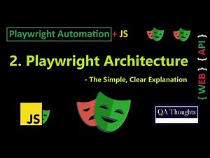Playwright Architecture | Simple Explanation | Playwright with JavaScript | QA Thoughts