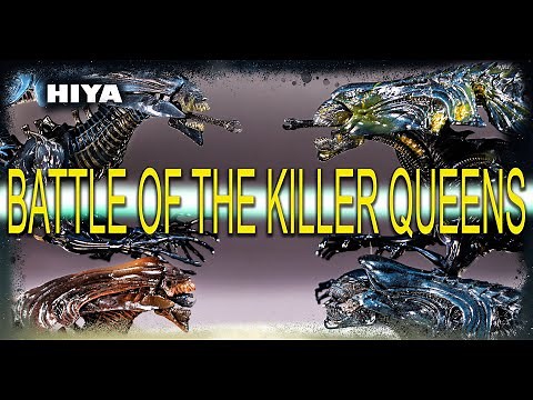 EVERY HIYA QUEEN. ALIENS, ALIEN RESURRECTION, ALIEN VERSUS PREDATOR, AND AVP BATTLE DAMAGED QUEEN