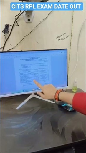 CITS RPL EXAM DATE OUT #iti #cits #itijobs #conceptiti