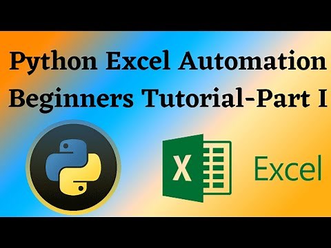 Python Excel Automation Part 1 -Read and write in Excel