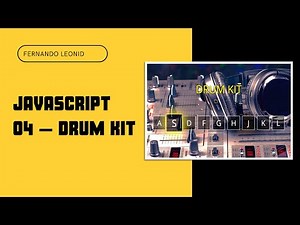 Mini projetos javascript (iniciantes) - 04 DRUMKIT
