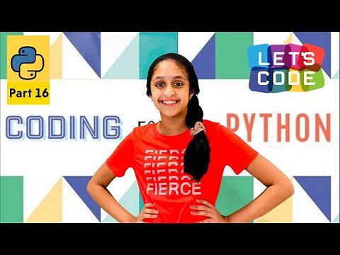 Coding in Python Part 16