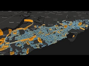 Deck.gl geojson 3D map data visualization demo