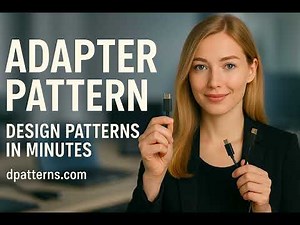 Adapter Design Pattern Explained in Minutes | dpatterns.com