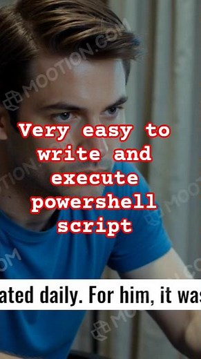 how to write powershell script #powershell #script,