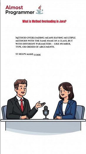 🔥 What is Method Overloading in Java? | Java OOP Explained in 20 Seconds 🚀