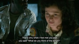 Sigourney Weaver and Ridley Scott on the Alien script (DVD commentary) | Alien_Theory