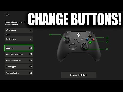 How To Change Xbox Controller Button Layout! Xbox Controller Button Mapping (For Beginners!)