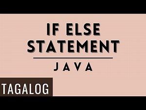 HOW TO CODE IF ELSE IN JAVA TAGALOG 2023 | Computer Science and Information Technology | Philippines