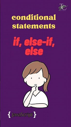 if, else if, else in javascript |Conditional statement in #javascript tutorial in 1 minutes