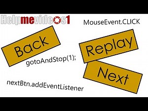 Animate CC Navigation Buttons