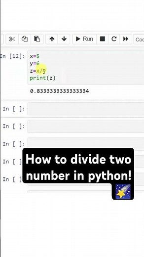 Division in python! | Divide two number | Intelligence Logic