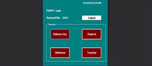 ATM System In C# With Source Code - Source Code & Projects
