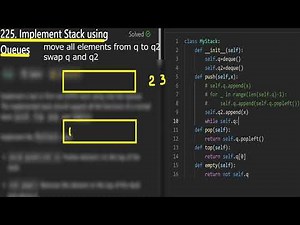 Leetcode 225. Implement Stack using Queues