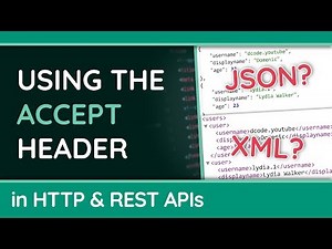 Using the "Accept" Request Header in RESTful APIs - HTTP/Web Tutorial