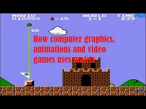 How computer animation, graphics and video games uses matrix