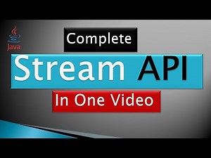 java stream api complete tutorial | learn stream api in one video #java8
