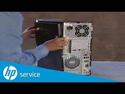 Replace the PC Case | Desktops | HP Support