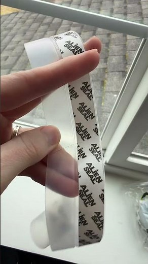 This alien draft seal tape is super easy to use and it’s very affordable! Great for your doors and