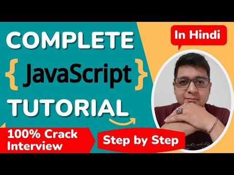 JavaScript Tutorial for beginners || Learn JavaScript Step by step in Hindi #1