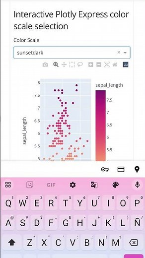 🎨+📊 ¿Cómo cambiar los colores de una gráfica de dispersión o de barras en Plotly? | Python | Shorts