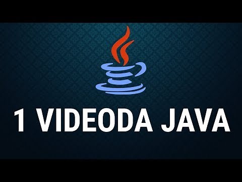 YALNIZCA JAVA - 1 VIDEODA
