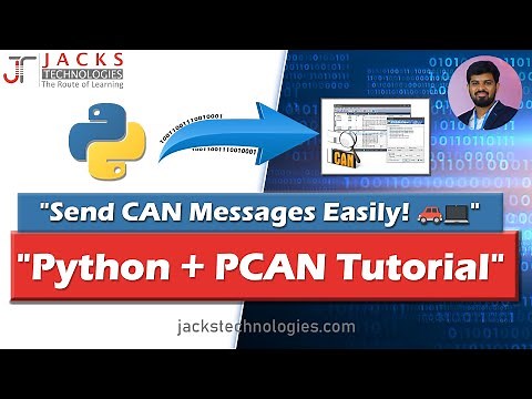 Send CAN Messages Using Python on PEAK CAN Device | Periodic Transmission Explained 🚗