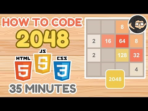 How to make 2048 Game with Javascript HTML CSS