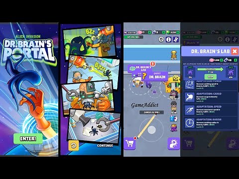 Alien Invasion RPG Idle Space | Everything About Dr Brain's Portal Alien Invasion New World