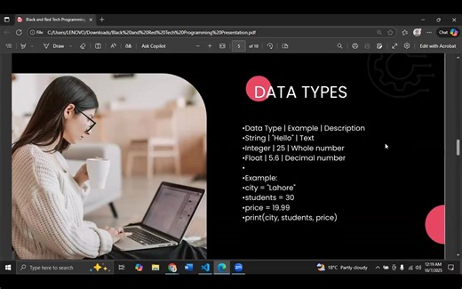 12AM PKT - Python for Beginners | Week 1 | Day 2 | ICode Guru