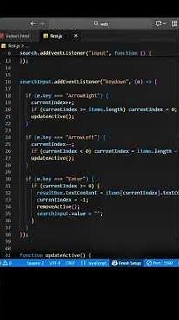 This JavaScript Search Bar Filters Results LIVE 😳🔥| Day 20/100 JS Mini Project