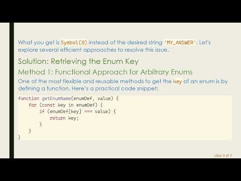 How to Get the Key of an Enum in JavaScript/ES6