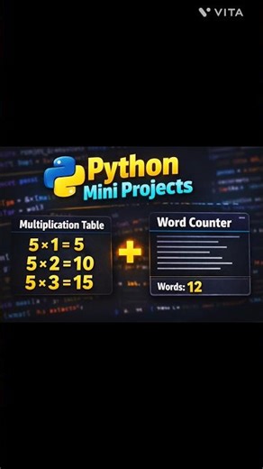 Python beginner projects. |generate table and count words #coding#programminglanguage #python