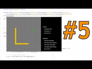 Java Snake game Tutorial - #5: Snake Head & Direction