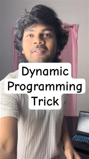 Use this DP trick instead of looping 🔁