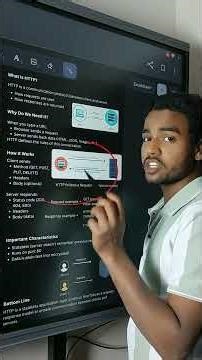 HTTP is communication protocol between client and server