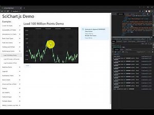 Plot 100 Million Data Points in JavaScript | SciChart.js Big Data & WebAssembly