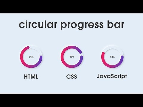 How To Make Circular Progress Bar Using HTML CSS JavaScript | Neomorphism Progress Bar