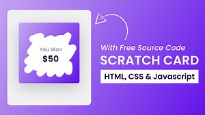 Scratch Card With Javascript | Coding Artist