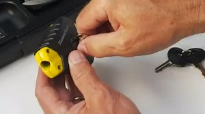 Master Lock - Keyed Alike Trail Camera Python Adjustable Cable Locks w/16 Keys, Model# 8419KA-8