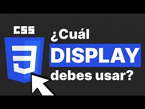 CSS Display Tutorial. ❌ (Don't make any more mistakes)
