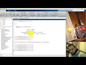 Tutorial 2 - Control a LED State from Arduino Using MATLAB
